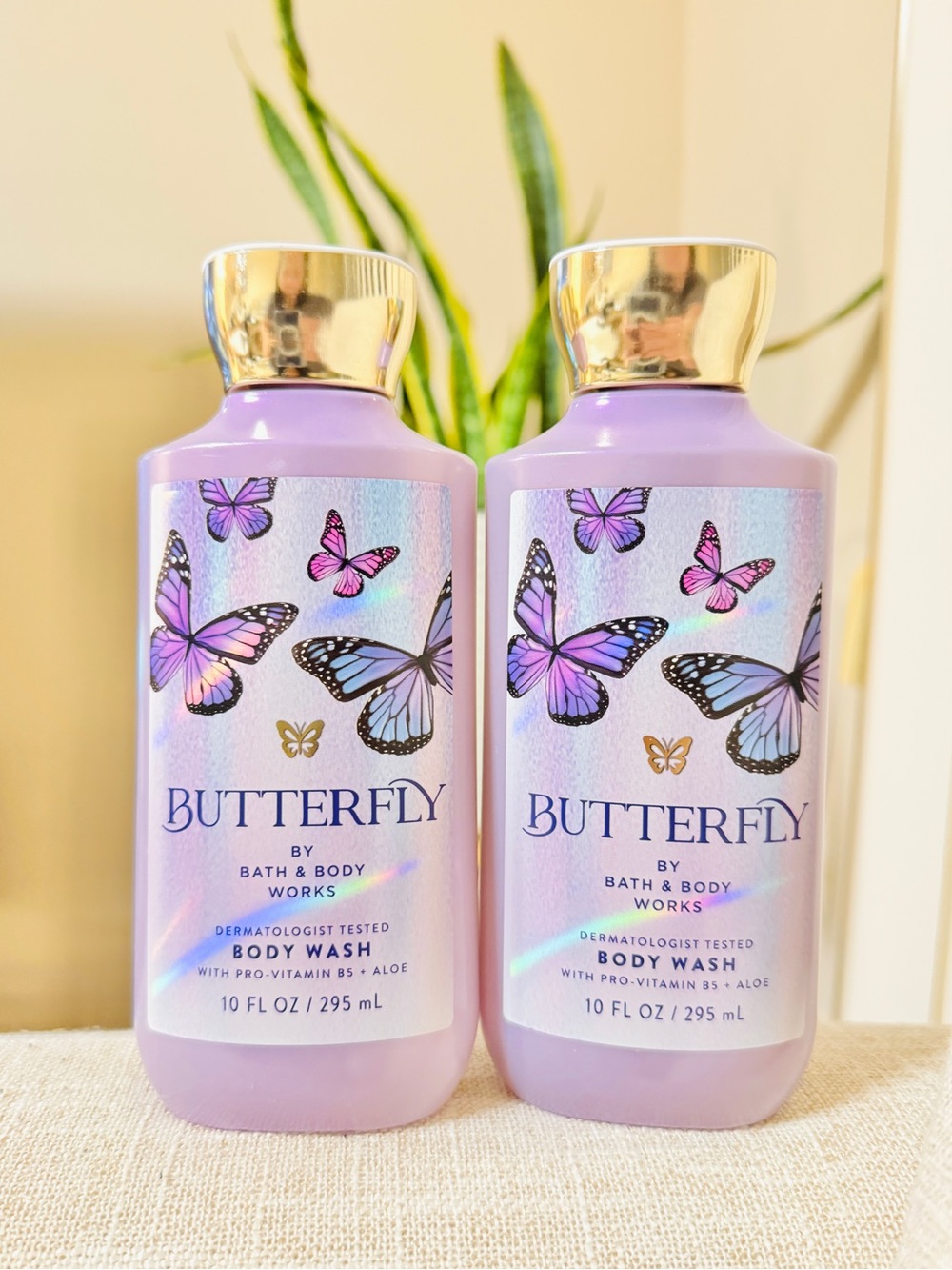 Bath & Body Works Butterfly Body Wash - Purple